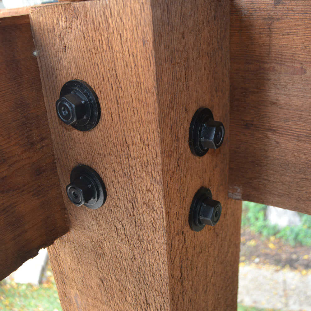 2 in. Heavy Duty Timber Bolt Washer (4PK) OZCO Building Products