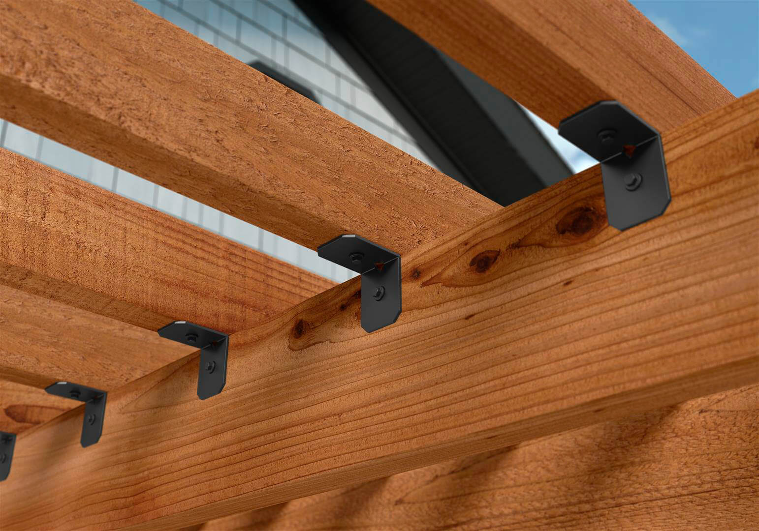 2 in. Rafter Clips Ironwood (10pk) OZCO Building Products