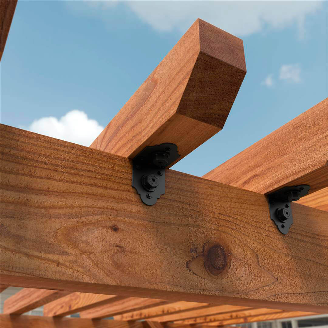 4 in. Rafter Clips Laredo Sunset - OZCO Building Products