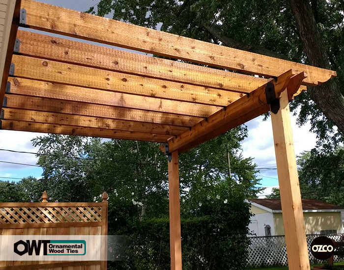 Joist Hanger Flush 8"10" Laredo Sunset OZCO Building Products