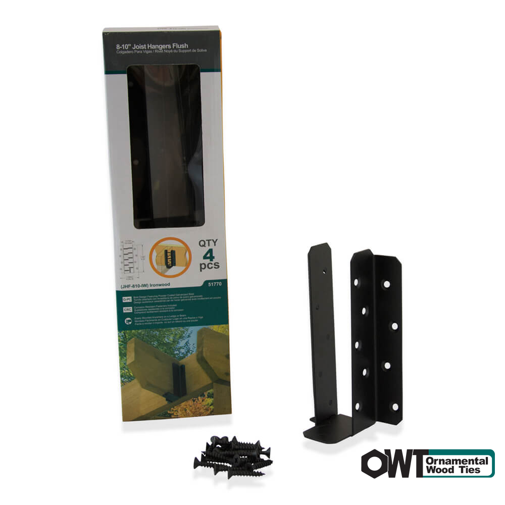 Joist Hanger Flush 8 in. 10 in. Ironwood OZCO Building Products