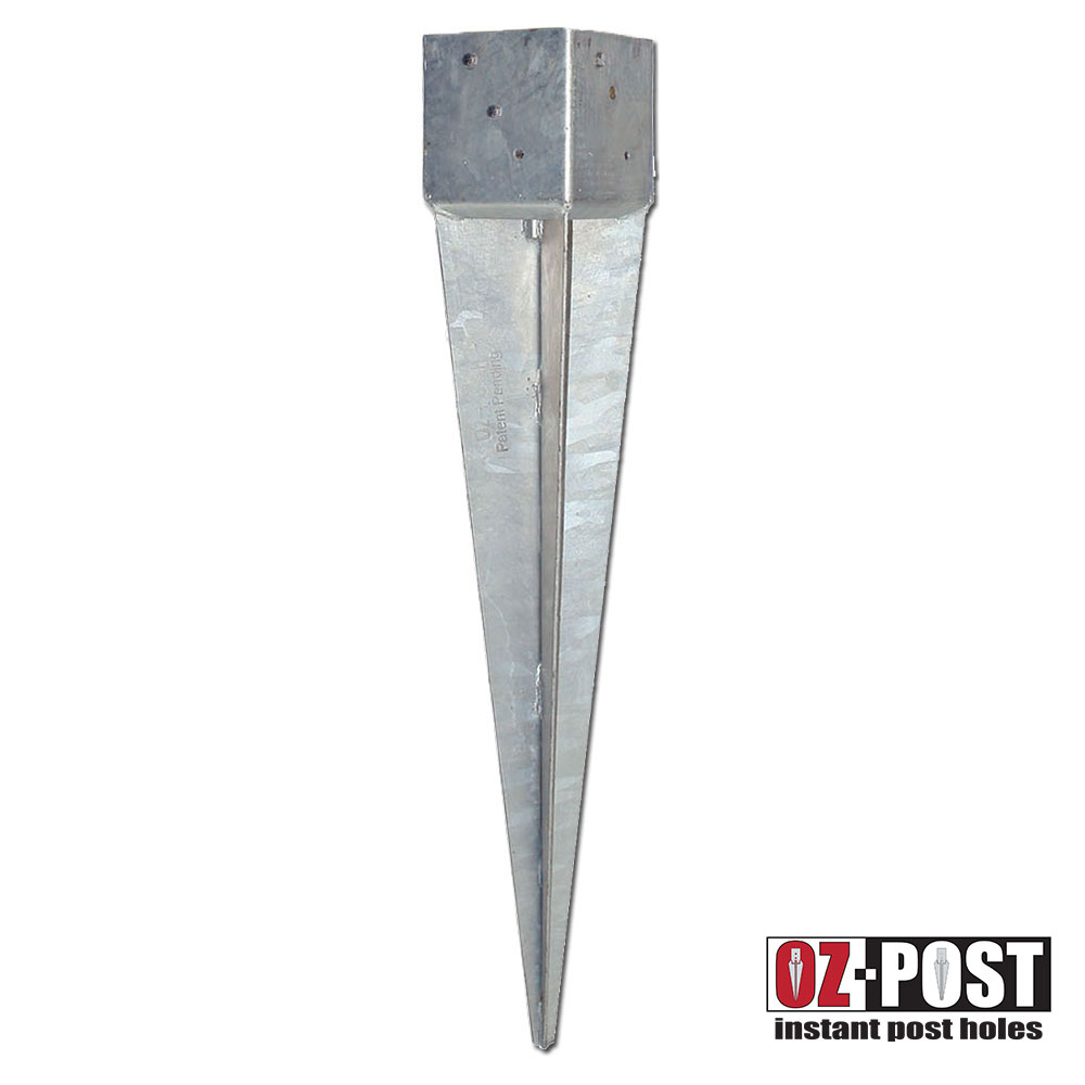 x 6 in. Details about   Oz-Post Anchor Post Hot Galvanized Steel Anchor Bolts 6 in 4-Case 